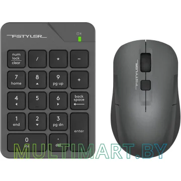 Комплект цифровой блок + мышь A4Tech Fstyler FG1600C Air